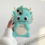 Cute Dragon Baby Soft Silicone iPhone Case by milgaya.pk