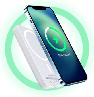 Apple MagSafe Wireless Power Bank for iPhone (5000mAh, 20W Fast Charging)