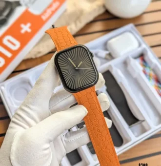 Latest Series 10+ AMOLED TLTM-M2000 Smartwatch with AirPods