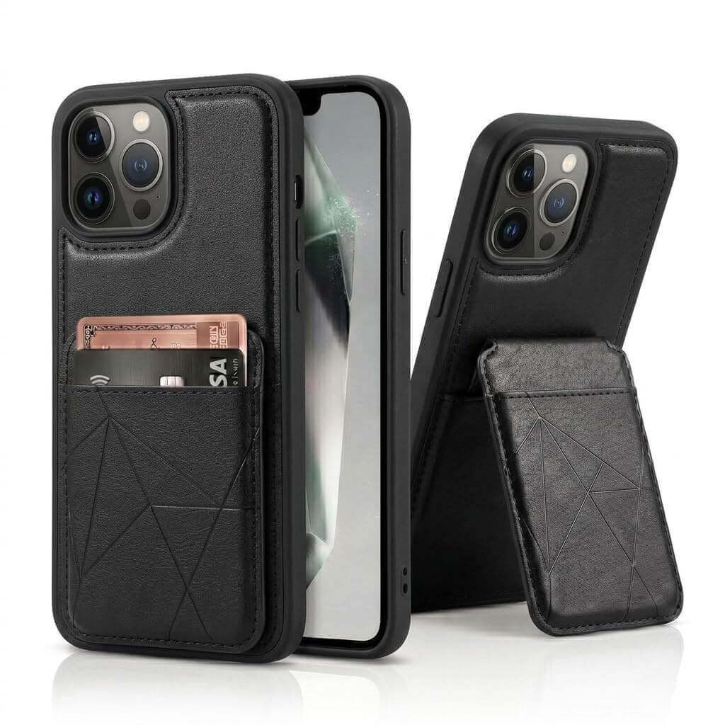 iPhone 12 Pro Max Premium Leather Wallet Phone Case with Card Holder Slots & Back Flip Kickstand iPhone 12 Pro Max Premium Leather Wallet Phone Case with Card Holder Slots & Back Flip Kickstand