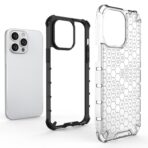 Best iPhone Airbag Shockproof Hybrid Armor Honeycomb Transparent Case - Image 3